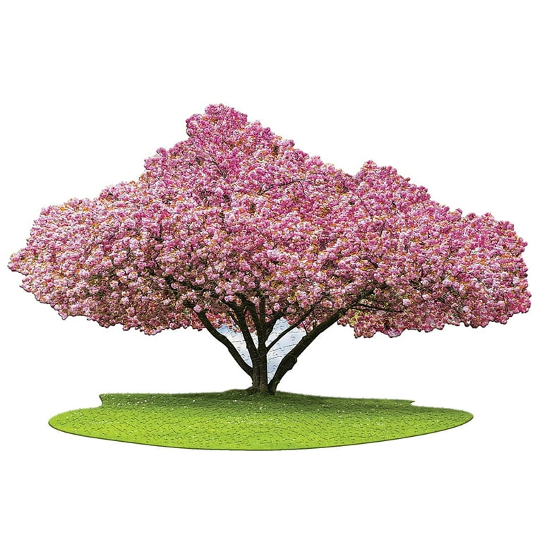 Jigsaw Puzzle / Cherry Blossom 桜　パズル Madd Capp: I Am Cherry Blossom - 1000 Piece Tree Shaped