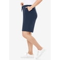 thumbnail image 3 of Woman Within Plus Size Sport Knit Short, 3 of 6