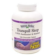 Tranquil Sleep by Natural Factors - 120 Chewable Tablets