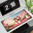 thumbnail image 3 of My Cat is My Valentine Cute Abyssinian in Gift Box Desk Mat Full Keyboard Mouse Pad Cat Lover Kitten Owner Gifts Large Mousepad - 3006, 3 of 5
