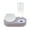 Cat head gray, variant on 2-in-1 Pet Feeder Water Bowl, Automatic Water Refill, Easy to Clean