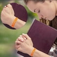 thumbnail image 3 of 36Pcs Jesus Loves You Silicone Wristbands Colorful Rubber Bracelets Christian Adult Youth, 3 of 3