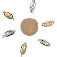 thumbnail image 4 of 10 set 304 Stainless Steel box Clasps Mixed color 20x8x7mm Hole: 2.5mm Pin: 1.2mm 304 Stainless Steel, 4 of 7
