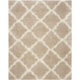 thumbnail image 1 of Hawthorne Collection Beige Shag Rug - 8' x 10', 1 of 1