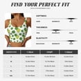 thumbnail image 2 of Sports Bra For Women, Funny Green Grape Green Sports Bras For Women High Support, Workout Tank Tops Woman With Removable Cups, 2 of 8