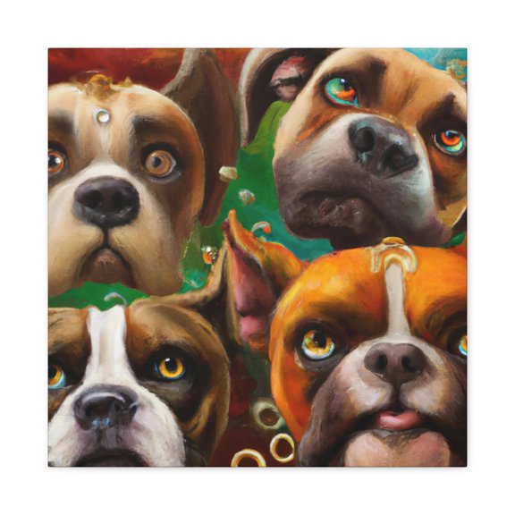 Boxer of the Rococo - Canvas