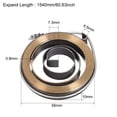 thumbnail image 2 of Unique Bargains Drill Press Spring, Quill Feed Return Coil Spring Assembly, Spring Steel Chemical Blackening Finish, 1540mm Expand Long,, 2 of 3