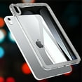 thumbnail image 2 of Dteck Case for iPad Air 11-Inch M2 (2024), iPad Air 5th Generation / iPad Air 4th Generation 10.9 Inch Shockproof Cover with Transparent Back Shell,Clear, 2 of 7
