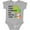 AC-Heather Grey, variant on Inktastic May the Forest Be with You Cute Fox and Trees Boys or Girls Baby Bodysuit