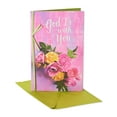 thumbnail image 3 of American Greetings Religious Floral Thinking of You Card with Foil, 3 of 4