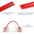 thumbnail image 4 of YSTIANN Protecteurs de Porte de Voiture Lot de 4 - Bandes de Prévention des Dents Rouges, Kit de Garniture de Moulage Automobile Universel pour Protection contre les Rayures et les Dents WJ85-4772, 4 of 6