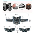 thumbnail image 4 of Estimulador muscular abdominal para entrenamiento, equipo de fitness, músculo abdominal, 4 of 5
