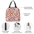 thumbnail image 3 of KLL Squirrel In The Forest Print Insulated Lunch Bag Women, Reusable Cute Tote Lunch Box for Adult & Men, Leakproof Cooler Lunch Bags for Work Office Travel Picnic, 3 of 5