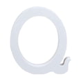 thumbnail image 1 of transemion 8cm 26 White Large Letters Alphabet Portable Lightweight Ornament Photography Props Wedding Party Home Decoration 16#, 1 of 8