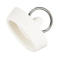 thumbnail image 3 of Uxcell Rubber Sink Plug, White Drain Stopper Fit 1-9/16" to 1-5/8" Drain for Bathtub Kitchen and Bathroom, 3 of 5