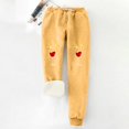 thumbnail image 3 of Pantalones de yoga Mujer Gibobby estampado navideño Otoño Invierno terciopelo S, 3 of 4