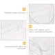 thumbnail image 4 of 2 soportes transparentes para brochas de maquillaje, organizador de brochas de maquillaje, soporte de escritorio para bolígrafos, soporte para herramientas de decoración de uñas., 4 of 5