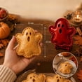 thumbnail image 3 of Halloween Mini Hand Pie Molds 1PC Pumpkin Ghost Cat Bat Witch Spider Skeleton Castle Shape Hand Pie Press Mold for Holiday Baking Cookies and Desserts (spider), 3 of 7