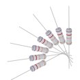 thumbnail image 4 of Uxcell 40Pcs 3W 3 Watt Metal Oxide Film Resistor 1.2 Ohm ±5% Tolerance, 4 of 5