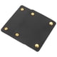thumbnail image 1 of Luxshiny 2Ud Cubiertas Protectores Para Manijas De Maletas De Cuero Dividido Negro Elegantes Y Durables, 1 of 8