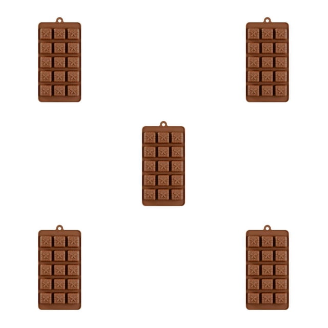Bearachild Molde de Chocolate, caja de regalo de Navidad, molde de silicona para dulces, herramienta de panadería de 15 cavidades, accesorios de postre DIY Type2 NO2 Bearachild CBP140826
