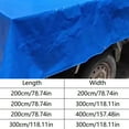 thumbnail image 3 of Waterproof Tarp Heavy Duty Outdoor Poly Tarpaulin with Metal Grommets,UV Resistant Windproof Multi-Purpose Protective Cover for Carport, Boat, Camping,Patio Furniture,Canopy,Roof,and Garden Use, 3 of 8