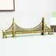 thumbnail image 5 of Maqueta del puente Golden Gate de San Francisco, artesanía en metal, souvenirs turísticos americanos decorativos, 5 of 6