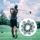 thumbnail image 3 of Juego de 9 fundas impermeables para cabezas de hierros de golf con etiqueta numerada. Verde, 3 of 8