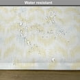 thumbnail image 6 of Ambesonne Yellow Chevron Place Mats Set of 4, Ikat Style Tile, Standard Size, Marigold Pale Blue White, 6 of 6