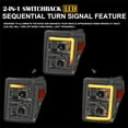 thumbnail image 5 of Spec-D Tuning Chrome Projector Headlights w/ Switchback Sequential LED Bar and Startup Animation Compatible with 2011-2016 Ford F250, F350, F450, F550 Super Duty, Left + Right Pair Headlamps Assembly, 5 of 6