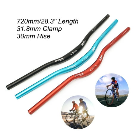 - 720mm x 31.8mm Aluminium Alloy Handlebar Mountain MTB Bike Hybrid or Trekking Bike Bicycle Riser Bar