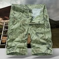 thumbnail image 2 of Icvfdpl Men'S Cargo Pants Summer Comfortable Outdoor Fashion Knee Length Shorts Casual Trousers Trendy Man Outwear Green 30, 2 of 3