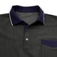 thumbnail image 5 of pstuiky Mangas cortas para hombre, Blusa informal de cuello redondo y manga corta de color liso para hombre camisetas de hombre l, 5 of 7