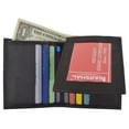 thumbnail image 4 of Genuine Lambskin Soft Leather Bifold Credit Card L Shape Wallet 51, 4 of 10