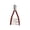 Red 3 springs, variant on Yihuala Tennis Racket String Machine Badminton Stringing Clamp Starting Clamp Stringing Tool 3/4 Spring Starter Clamp Enduring