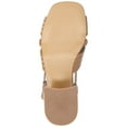 thumbnail image 6 of Journee Womens Kirsi Sling Back Stacked Heel Open Toe Sandals, 6 of 10