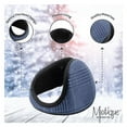 thumbnail image 4 of Motique Accessories Classic Plaid Ear Warmers Men Women Fleece-Lined Winter Earmuff, 4 of 5