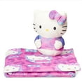 thumbnail image 6 of Sanrio Hello Kitty Hello Hugs Silk Touch Throw Blanket and Plush Character Hugger Set– Ultra Soft Plush Character Pillow for Kids, 6 of 6
