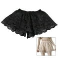 thumbnail image 2 of Sweet 5 Layered Ruffle Lace Frilly Cake Shorts Japanese Women Girls Casual Safety Shorts Wide Leg Pettipants Knickers, 2 of 9