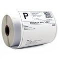 thumbnail image 1 of Buhbo Compatible with DYMO LabelWriter 4XL 4" x 6" Shipping Label 1744907, White (8 Pack / 220 Labels Per Roll), 1 of 7