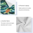 thumbnail image 4 of Coolnut Turtle Bathroom Towel Set Absorbent Soft 3-Piece Bath Towel Hand Towel Washcloth Decorative Towels for Bathroom Gym Hotel Beach Swimming Pool Washcloth Gift, 4 of 7