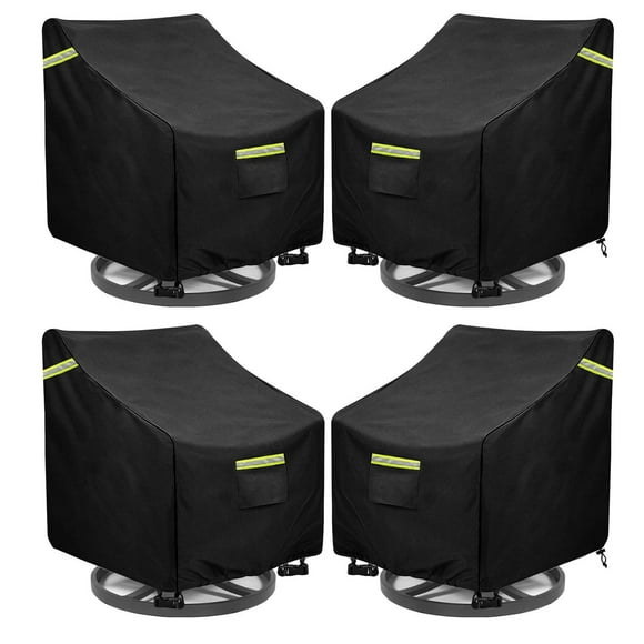 Funda para Silla de Exterior Giratoria KONWLANG Impermeable x4
