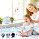 thumbnail image 5 of Despertador Infantil, Despertador Digital para Niños, Lindo Conejito Despertador para Niñas, Despertador con Ruido Blanco, Luz Nocturna con USB Despertador Infantil para Dormitorio de Niñas, 5 of 5