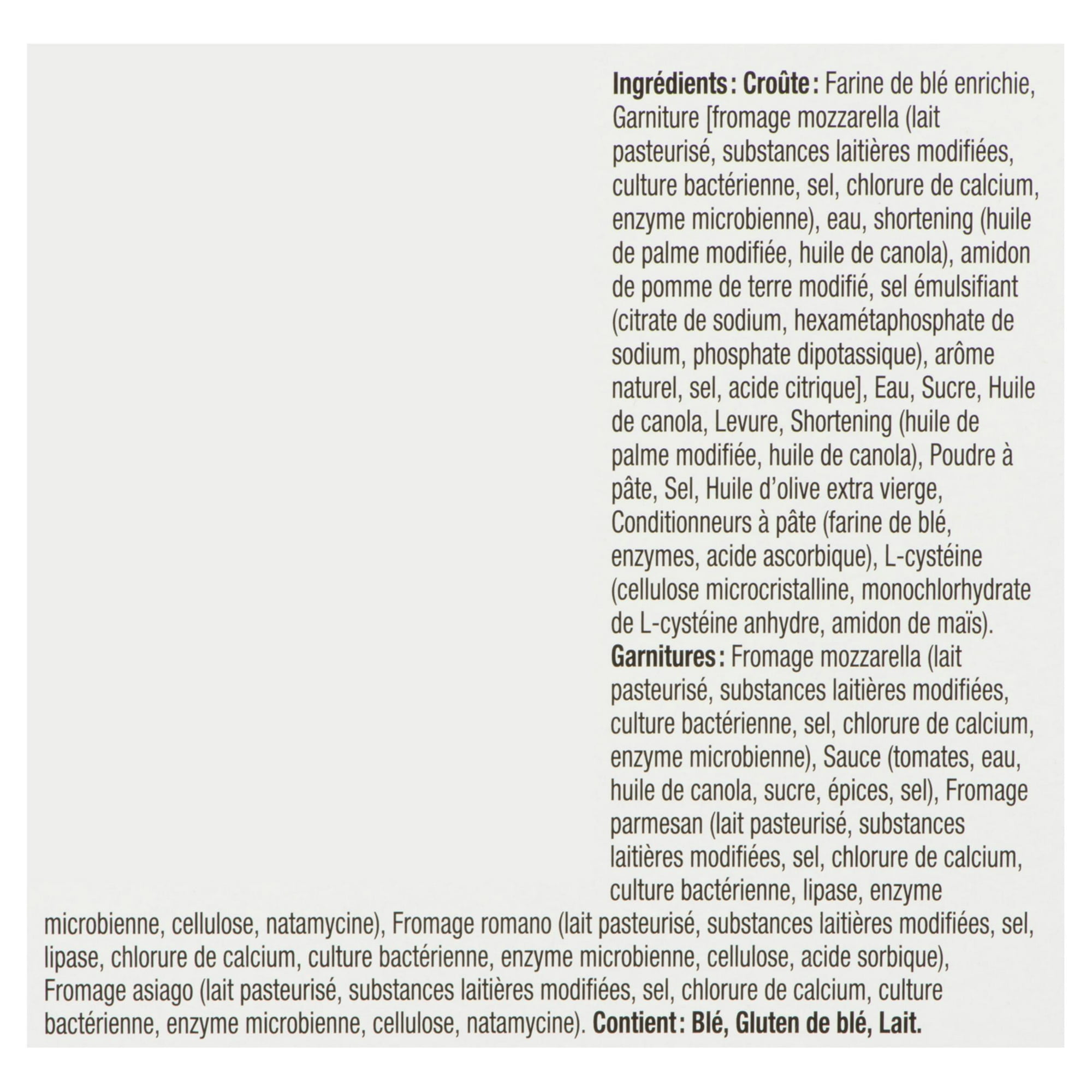 Mikes pizza croûte farcie 4 fromages