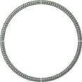 thumbnail image 6 of Ekena Millwork 64 1/2"OD x 58"ID x 3 1/4"W x 1"P Hillsborough Running Coin Ceiling Ring Kit, 6 of 11