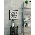 thumbnail image 4 of Marmont Hill Good Vibes Only Mantra Framed Wall Art, 4 of 6