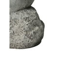 thumbnail image 4 of Cement Bird Figurine in Upright Position with Hollow Base, Small, Gray- Saltoro Sherpi, 4 of 5