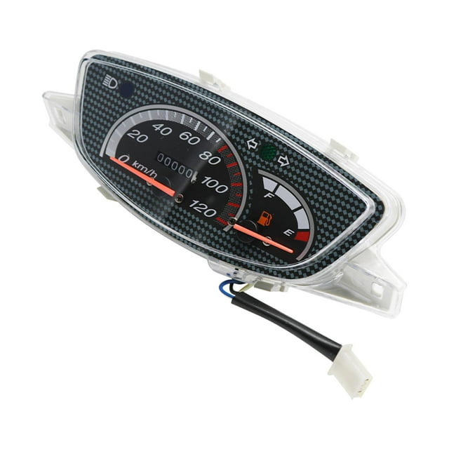 jinwen ABS Motorcycle Speedometer, Motorbikes Instrument ,Accessories Black Replacement