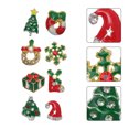 thumbnail image 2 of 20 piezas de joyería de aleación de Navidad decoración de uñas 3D diseño de arte de uñas de diamantes de imitación, 2 of 5
