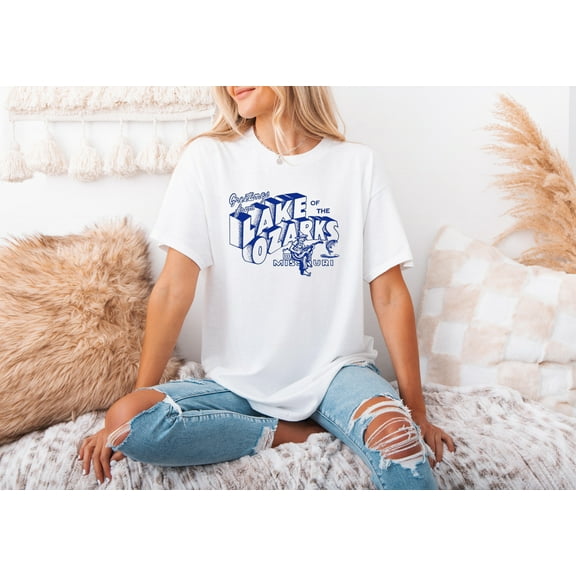 Lake of the Ozarks Vintage Travel Souvenir Missouri Unisex T-Shirt up to size 5XL